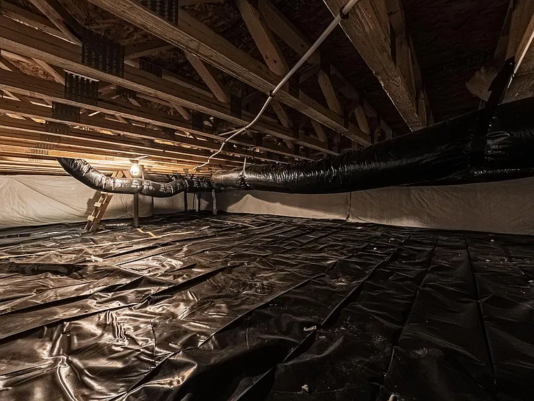 Crawlspace - Extra storage