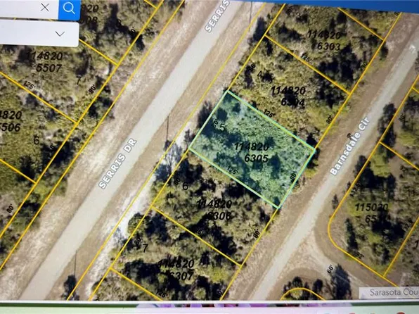 LOT 5 BARNSDALE CIRCLE LOT 5, NORTH PORT, FL 34288