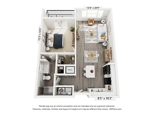 Floor plan Ember
