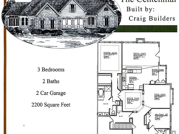 1321 Gate Post Lane Centennial Model