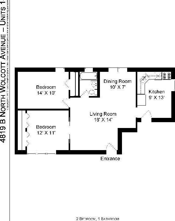 1st image of 4819 N Wolcott Ave #33