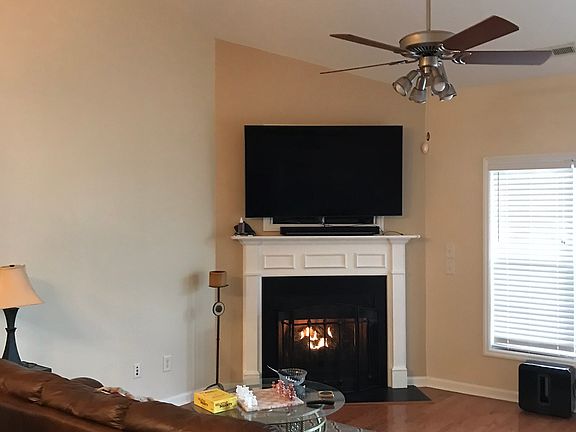 Family roof with gas logs!