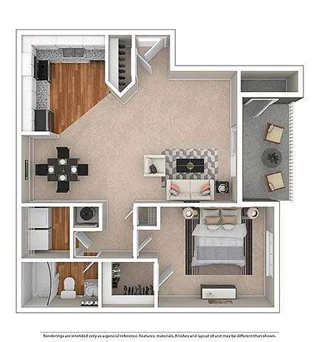 Floor plan Buckhead - A1C