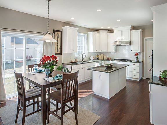 Kitchen and casual dining area