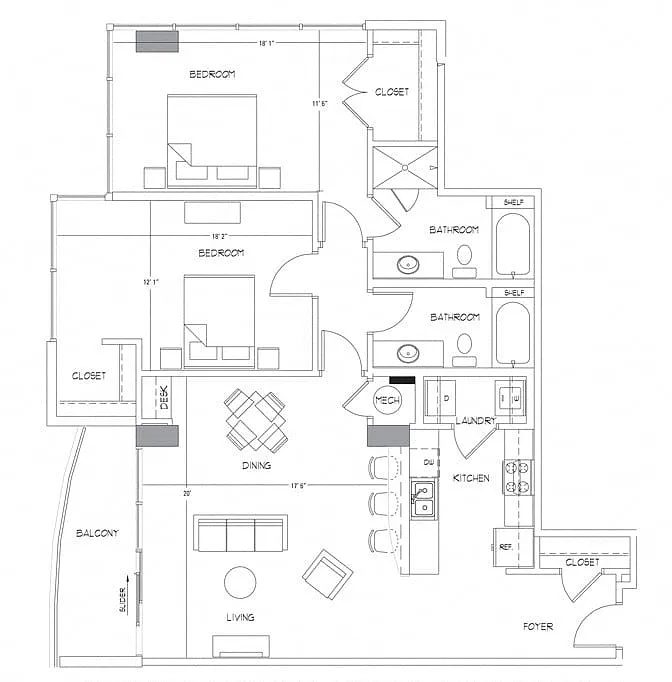 Floor plan B11