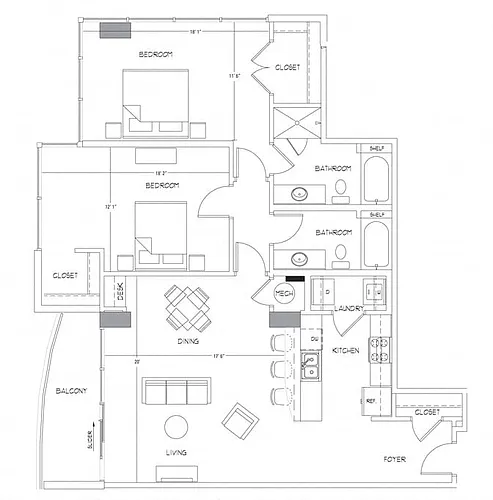 Floor plan B11