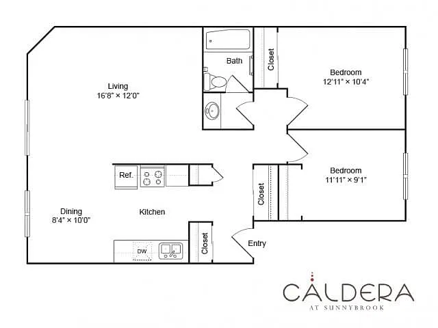 Floor plan 2X1A