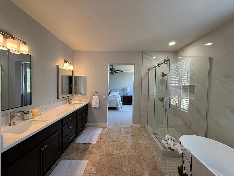 Master bathroom