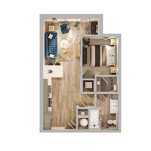 Floor plan A1P