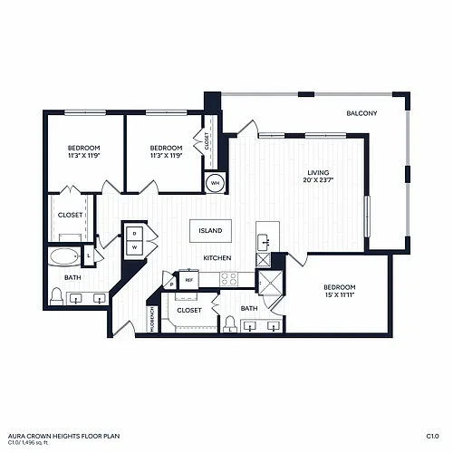 Floor plan C1
