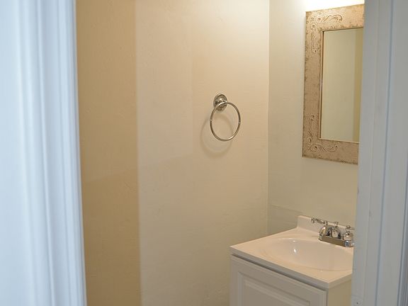 Half bathroom downstairs