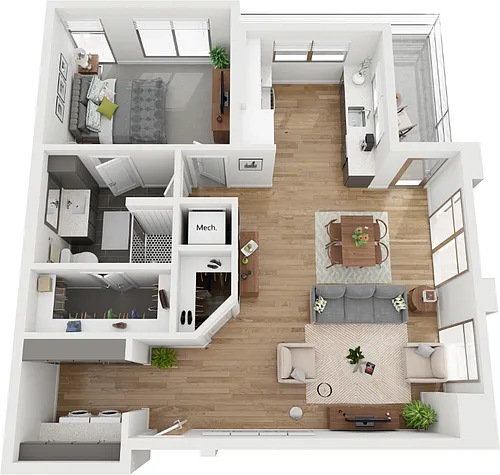 Floor plan 1A