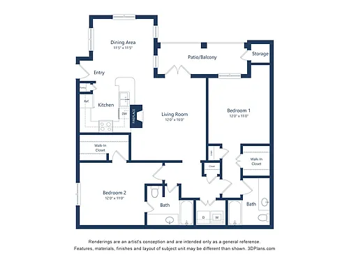 Floor plan B2