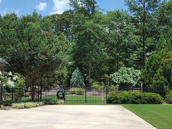 Driveway and 8ft gate