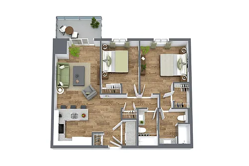 Floor plan 110-409