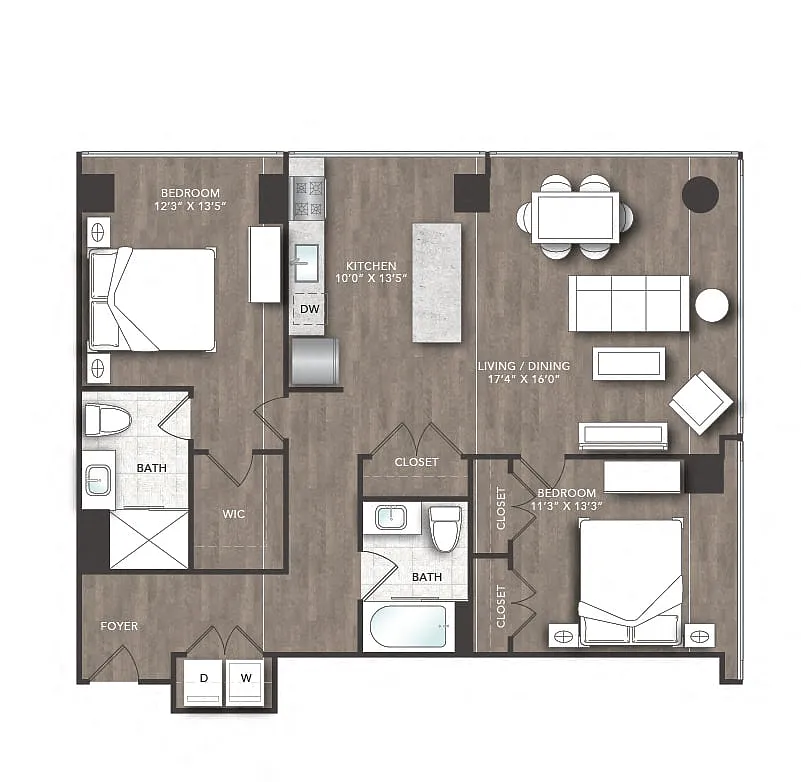 Floor plan S Units