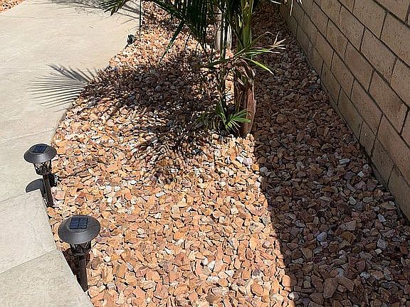 Drip system and rocks