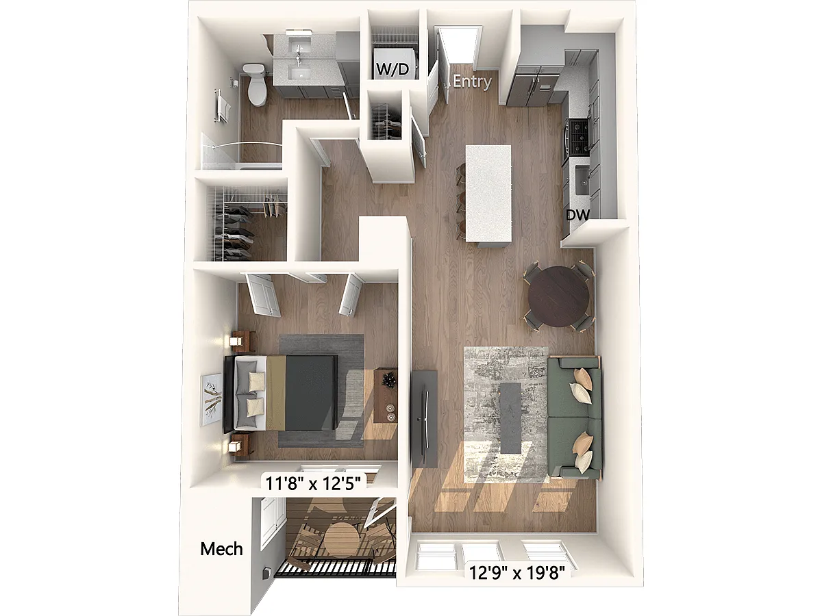Floor plan AM19-797sf-1103