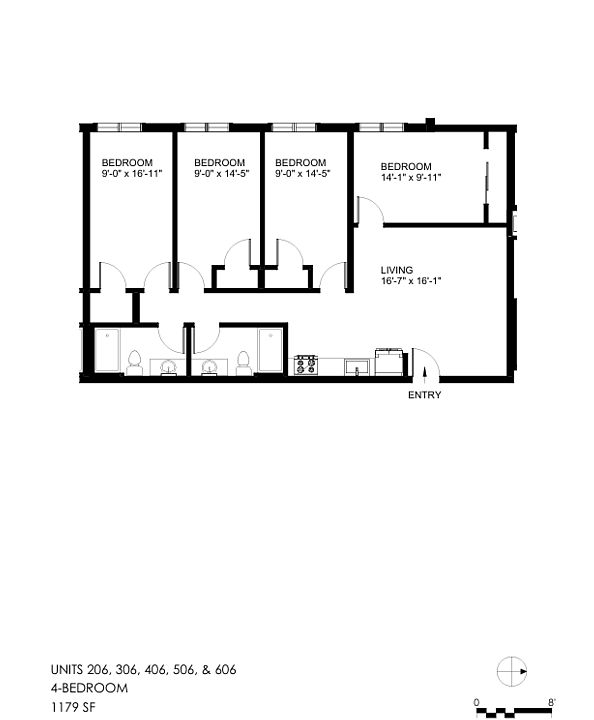 2nd image of 105 S Union St Unit 206