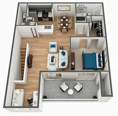 Floor plan The Perdido