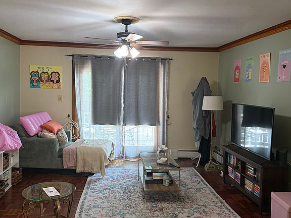 Open concept living room and dining area