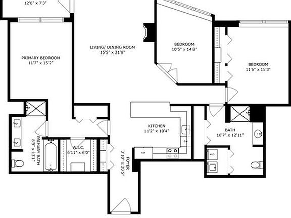 2nd image of 130 N Garland Ct APT 3102