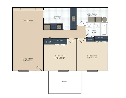 Floor plan The Maple