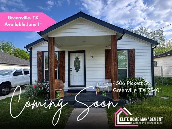 4506 Pickett St, Greenville, TX 75401