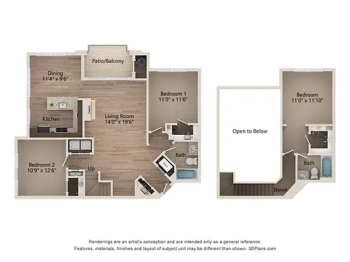 Floor plan C1