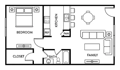 Floor plan Rouge