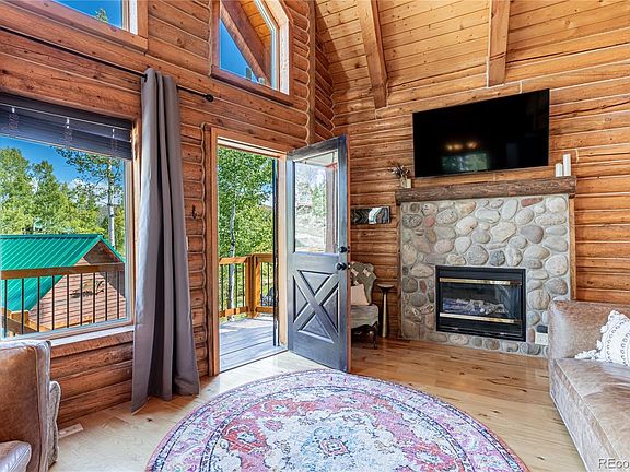 cozy log cabin