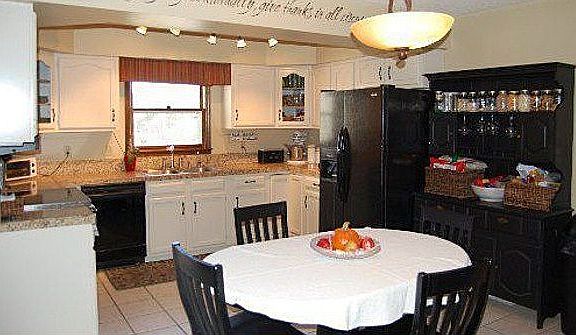 spacious kitchen