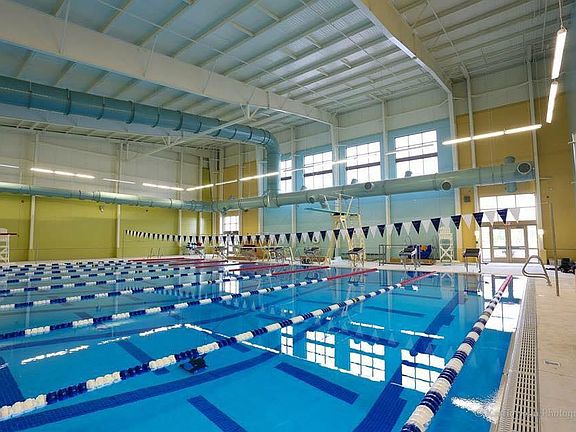 Lap Pool at Rec Ctr