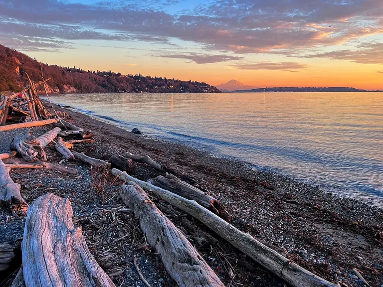 Sunset at Discovery Park. 2-1/2 miles from Deauville Apts.