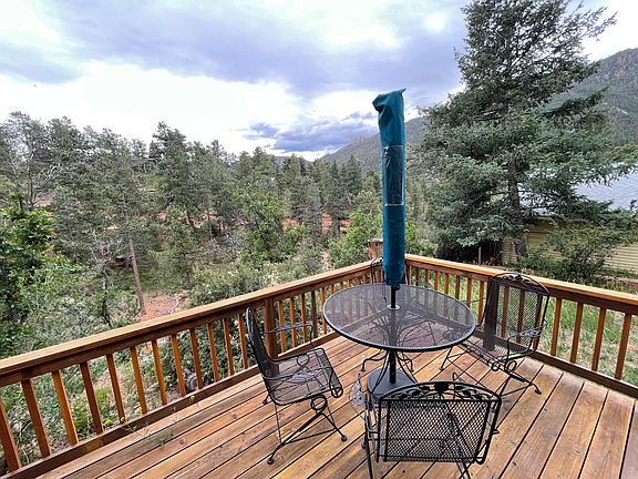 Deck off dining area
