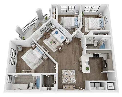 Floor plan Egret