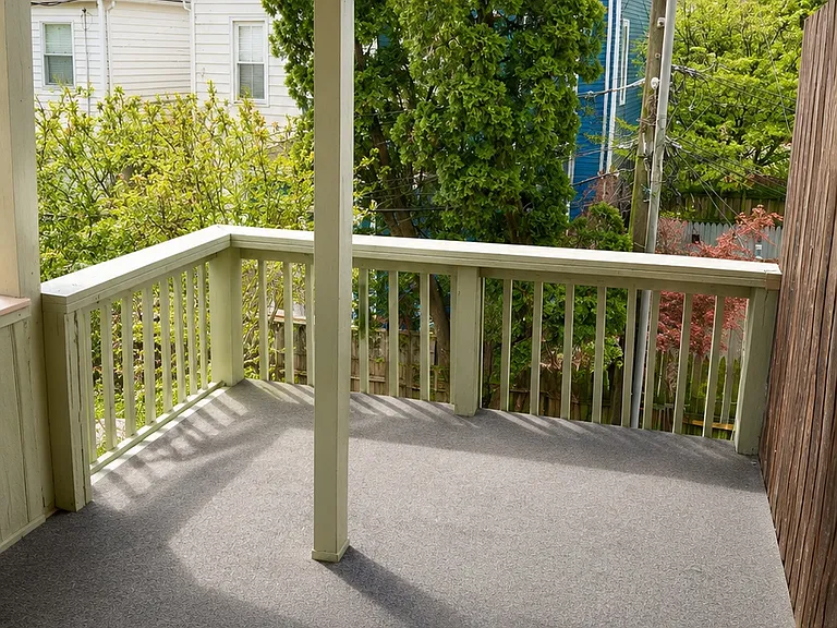 Second Floor Balcony