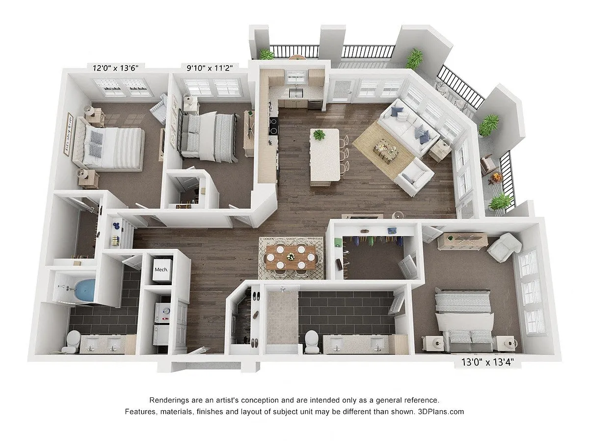 Floor plan C2