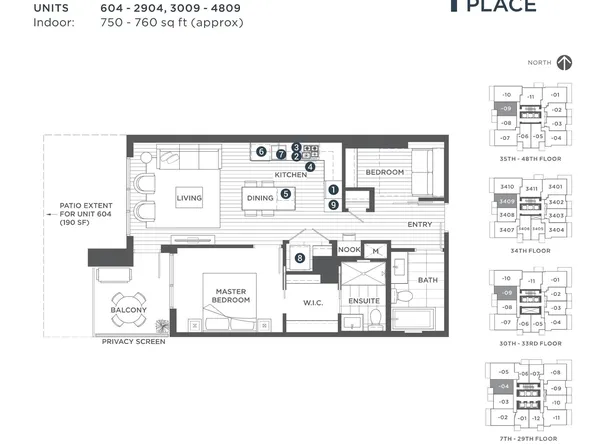 2186 Gilmore Ave N #1804, Burnaby, BC V5C 1V4