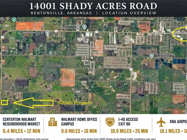 N Coffelt Cemetery Rd Tract 3, Bentonville, AR 72713