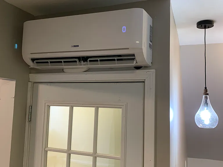 Mini Split Unit(s) located in each room