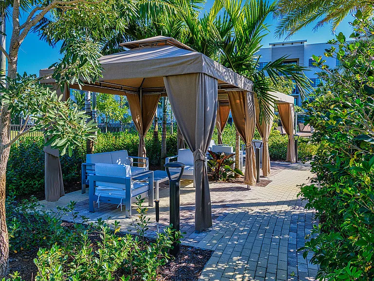 Poolside Cabanas