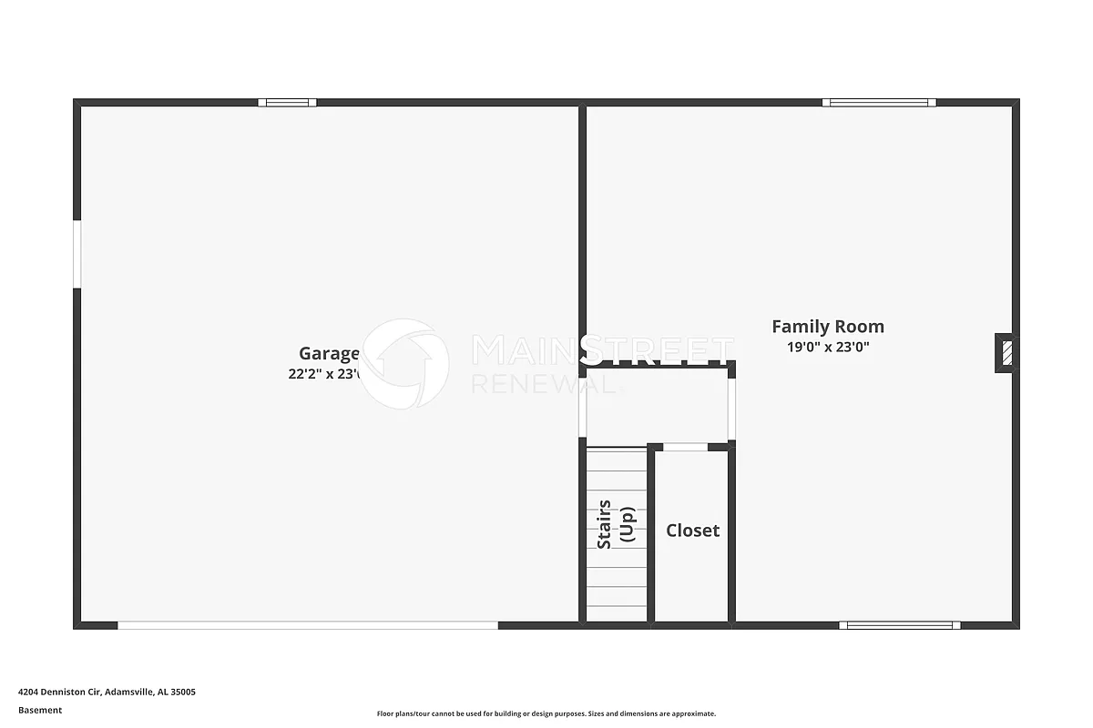 Floor Plan - 4204 Denniston Cir