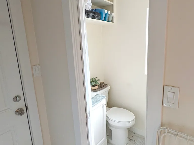 Smaller bathroom