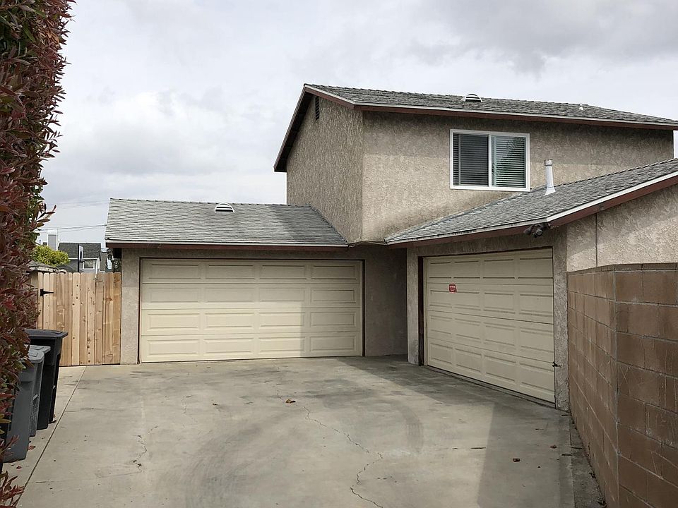 Back house with 2 car Garage