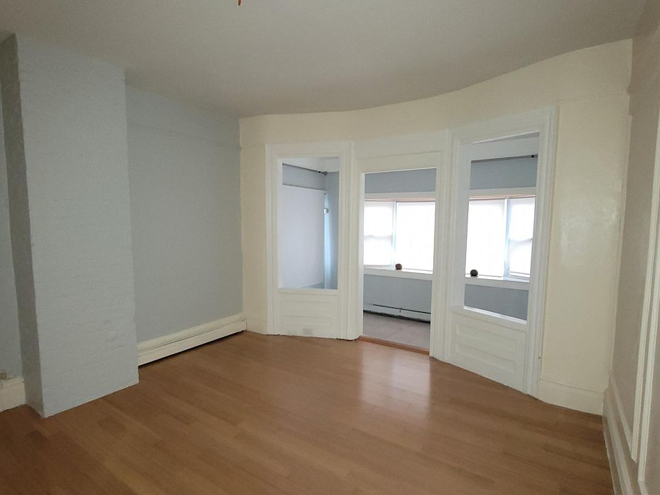 Living room with small office room