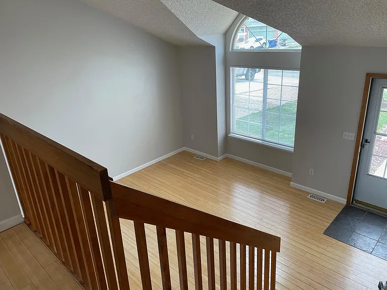 Front room from upstairs