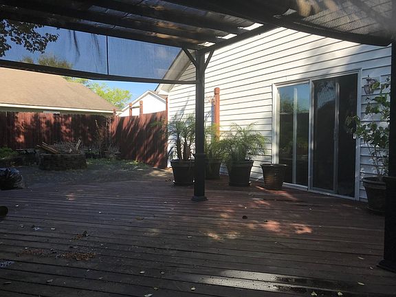 Outside entertainment area