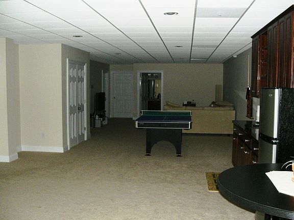 Full finished basement