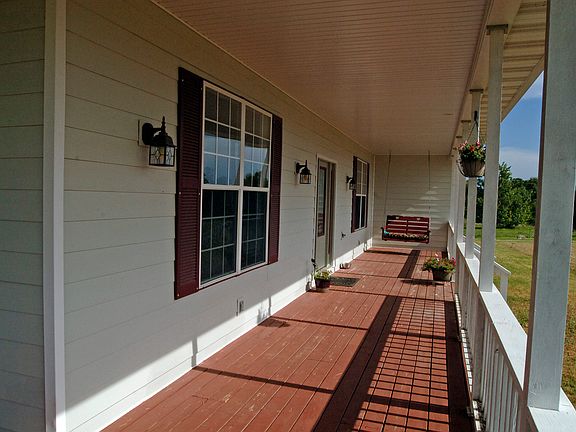 Wrap-around Country Porch